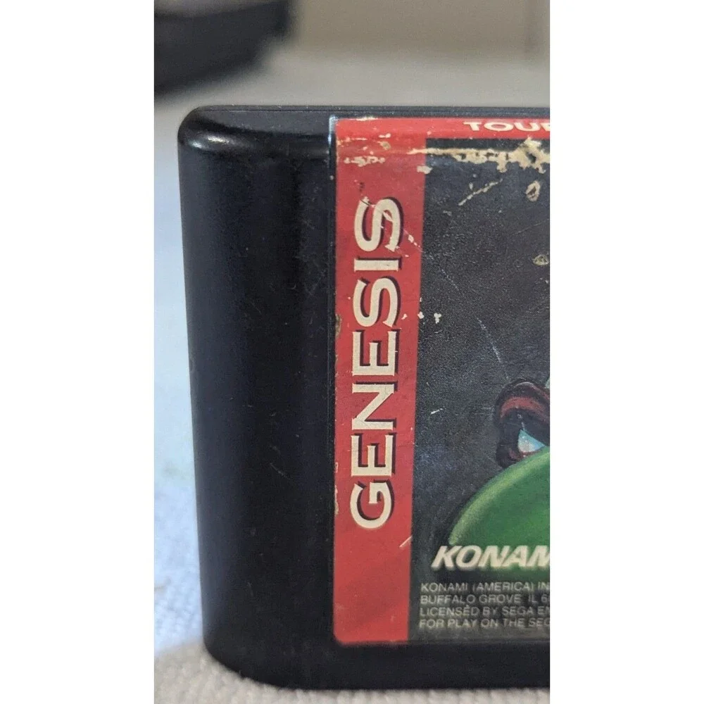 Teenage Mutant Ninja Turtles: Tournament Fighters (Sega Genesis, 1993) Cartridge